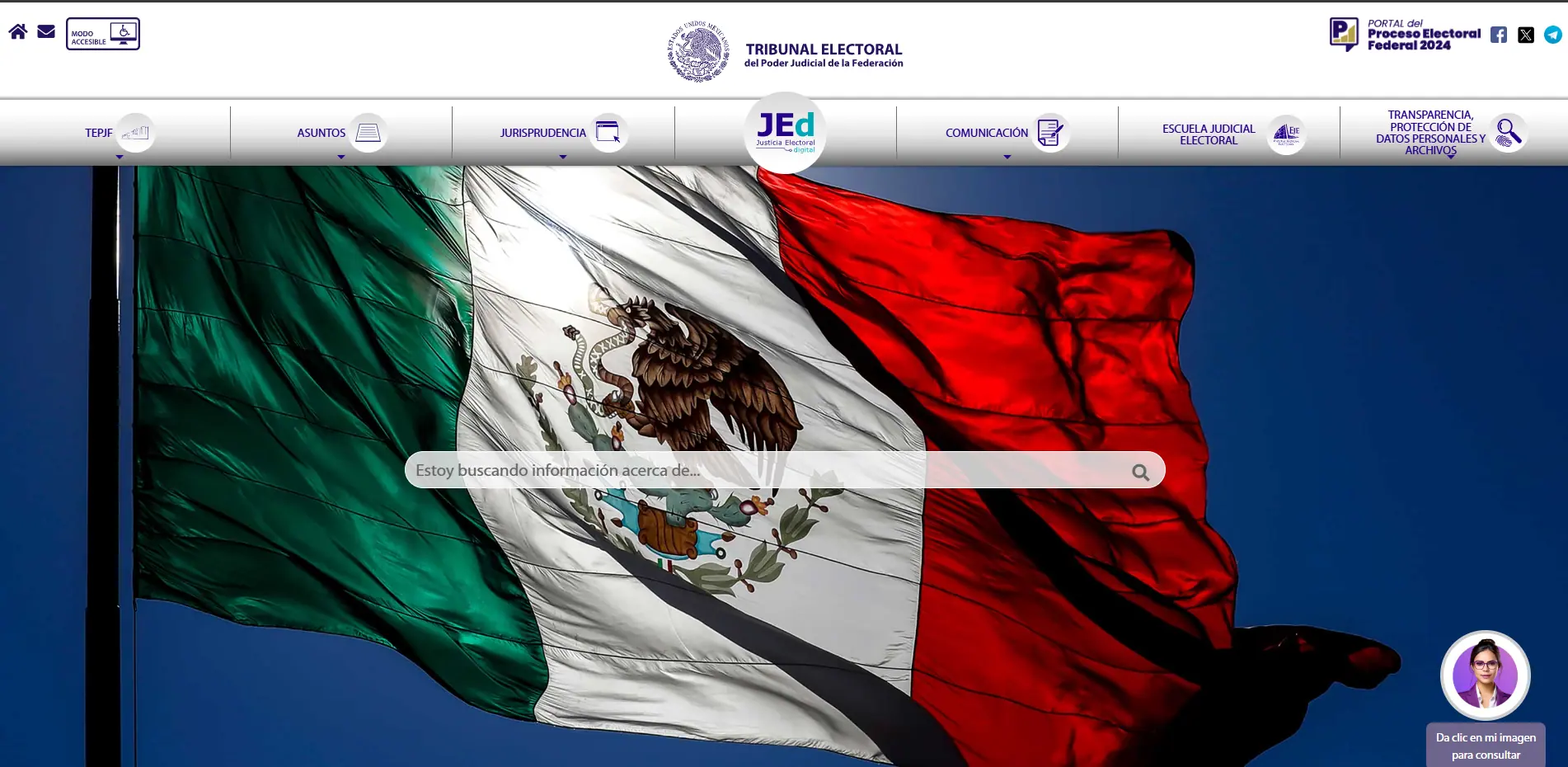 Imagen del proyecto Homologación de los Portales del Tribunal Electoral